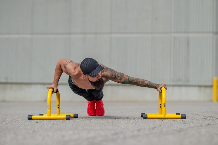 Actual product image Lebert Fitness Parallettes