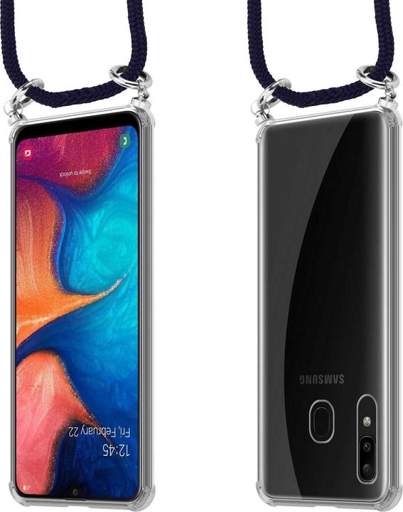 Produktbild Cadorabo TPU Handy Kette SILBER Cover