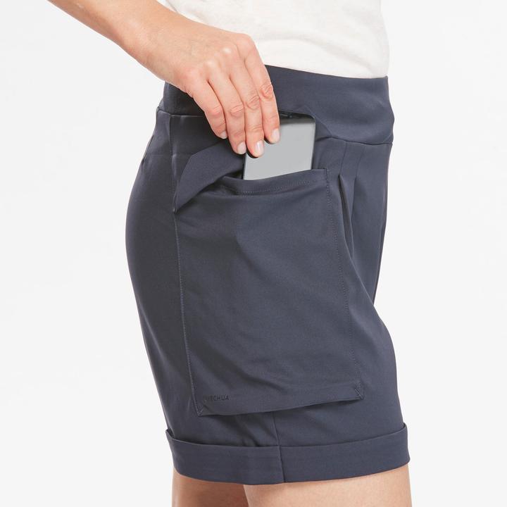 Actual product image Quechua short nh500 regular woman 324589 (Frequency band 38 (2600 MHz))