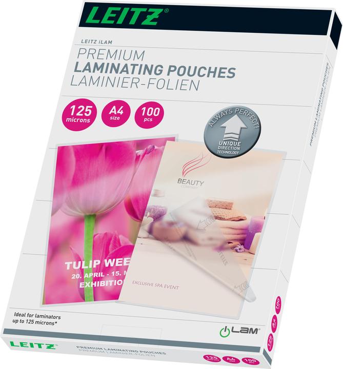 Image du produit Leitz Feuille de plastification (A4, 100 pièce(s), 125 µm)