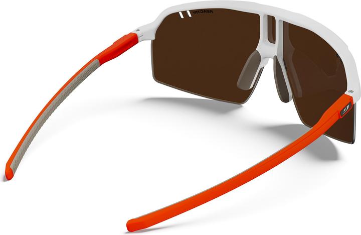 Produktbild Julbo Intensity Weiss Neonorange REACTIV 03 High Contrast (Weiss-Neonorange, Rot)