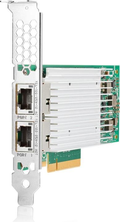 Actual product image HPE E Ethernet adapter, /s, 2 ports, 521T (PCI Express 3.0 x8)