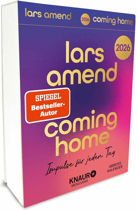 Produktbild Abreisskalender 2026: Coming Home (Deutsch)