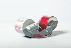 Actual product image Brother RB-PP3RD Ribbon fue plastic film tape cartridge red