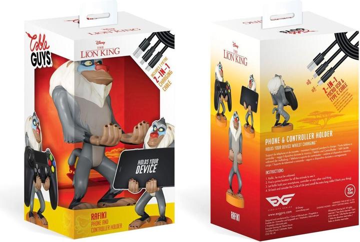 Immagine prodotto Exquisite Gaming Disney: Rafiki, il re leone, uomo dei cavi (Xbox Series X, Xbox One S, iOS, PS4, Android)