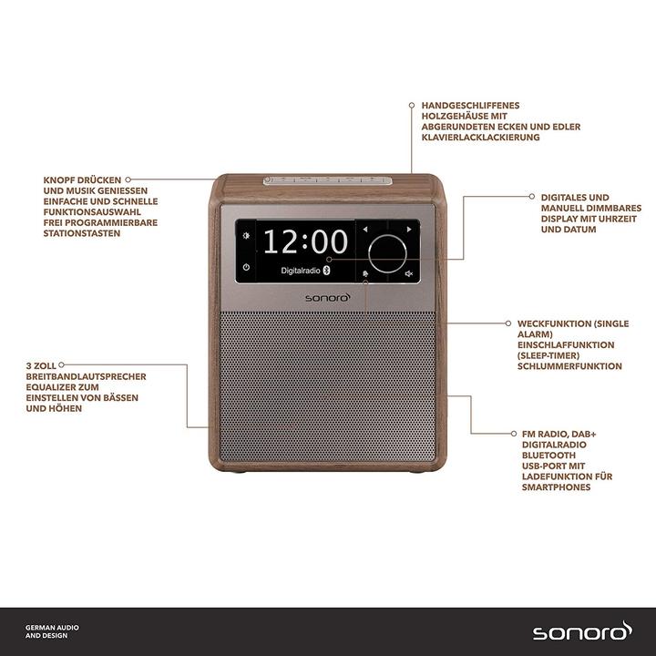 Produktbild Sonoro Easy (DAB+, DAB, FM, Bluetooth)