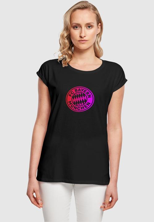 Actual product image FC Bayern München Ladies Logo RP Extended Shoulder Tee - 115697 (XS)