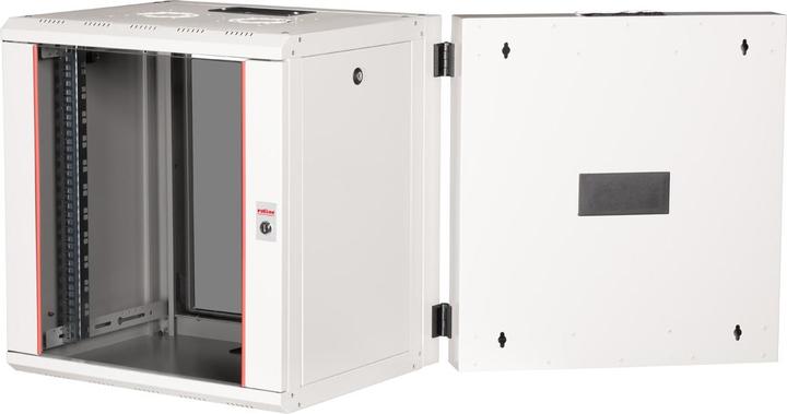 Actual product image Roline 19-inch wall-mounted housing Pro 12 U (12 RU, 19 inch rack)