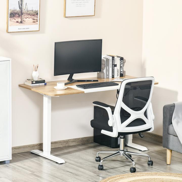 Produktbild Vinsetto PC-Tisch elektrisch höhenverstellbar, LED-Anzeige (140 x 116 cm)