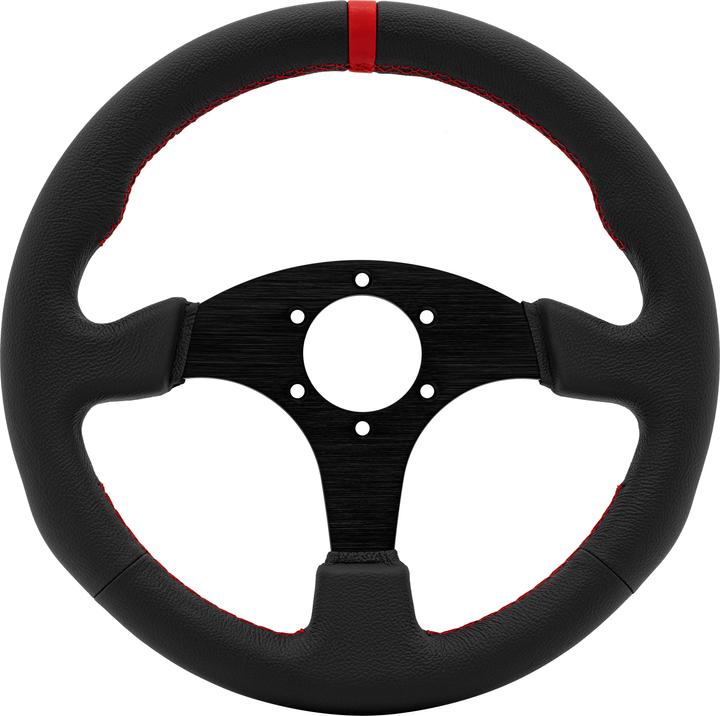 Actual product image Simagic P-330R Steering wheel w/o hub, 330mm - Leather