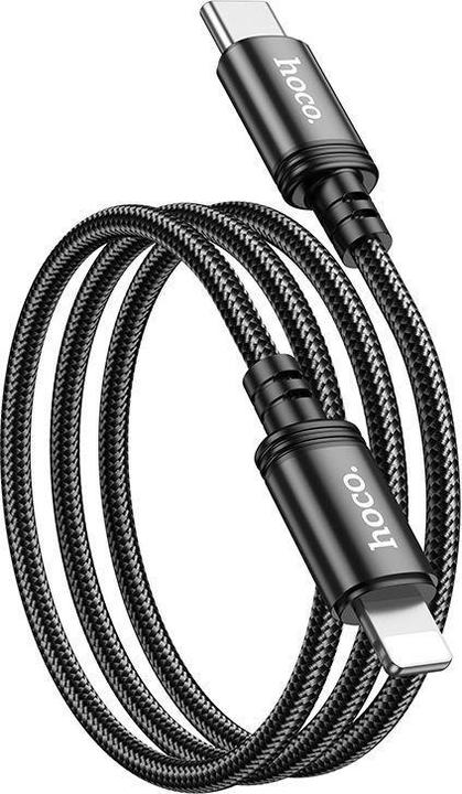 Produktbild Hoco Cable cable Type C to Lightning PD 20W X89 1 m black (1 m, USB 3.2 Gen 2, 20 W)
