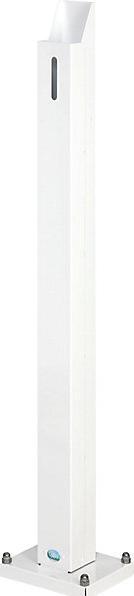 Image du produit VAR Colonne de désinfection, pour l'intérieur, sans distributeur à pompe, blanc.