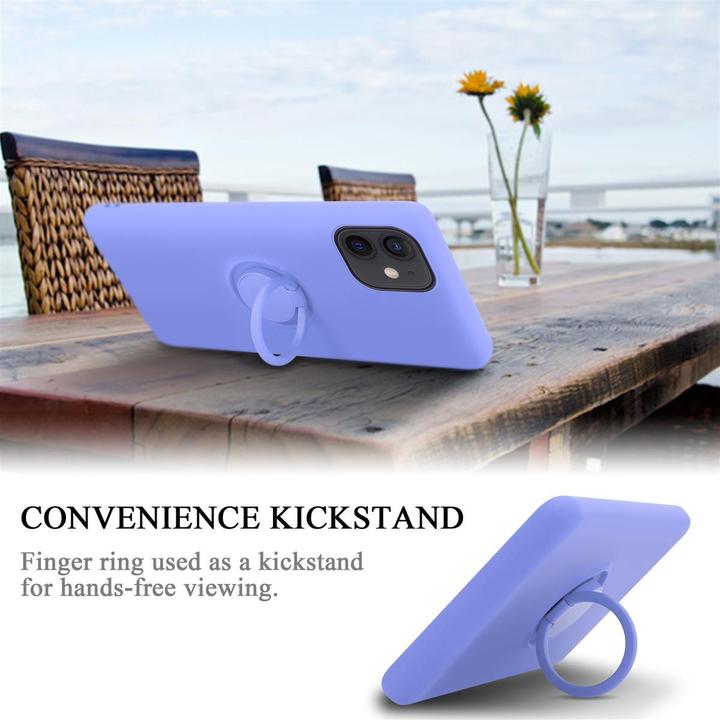 Image du produit Cadorabo TPU Liquid Ring Silicone Case Cover (Apple iPhone 12 mini)