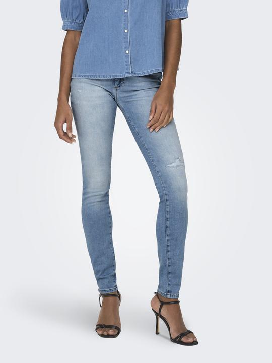 Actual product image Only ONLIconic HW Ankle Skinny Fit Jeans (W31/L32)
