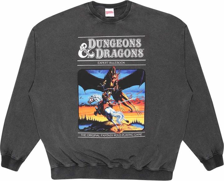 Dungeons & Dragons Sweatshirt unisexe adulte Original RPG (S)