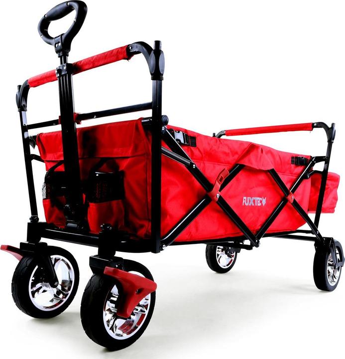Actual product image Fuxtec Bollerwagen FX-CT500 mit Sonnendach ROT