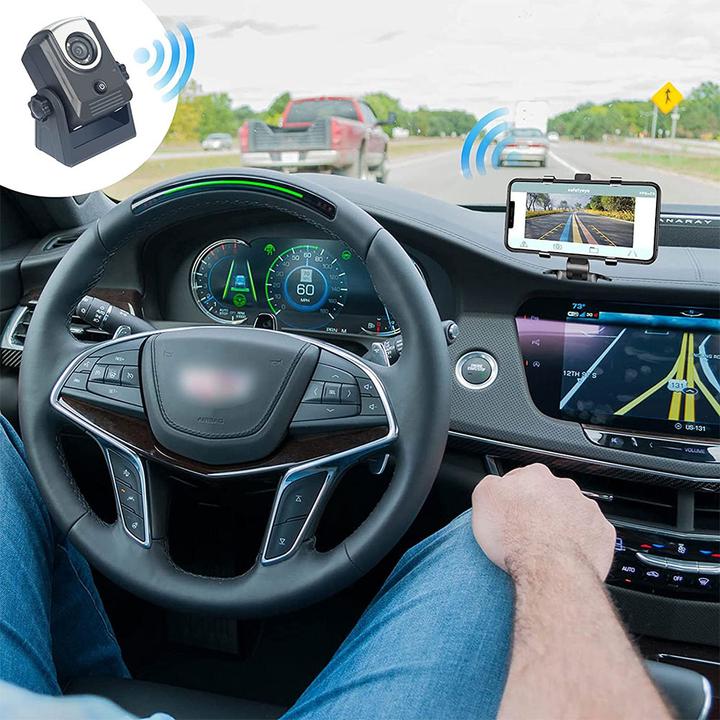 Image du produit Werkstein Caméra de recul magnétique sans fil WiFi pour voiture