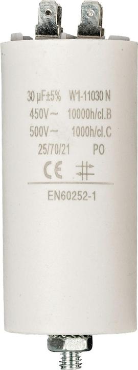 Actual product image Magni Starting capacitor Operating capacitor 30uF 30µF with CONNECTOR (motor capacitor)
