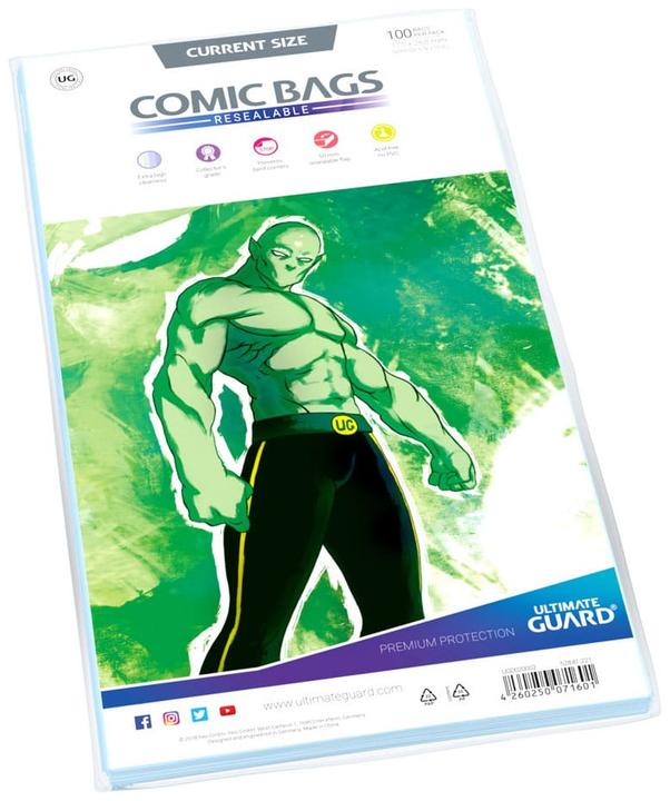 Actual product image Ultimate Guard Comic Bags