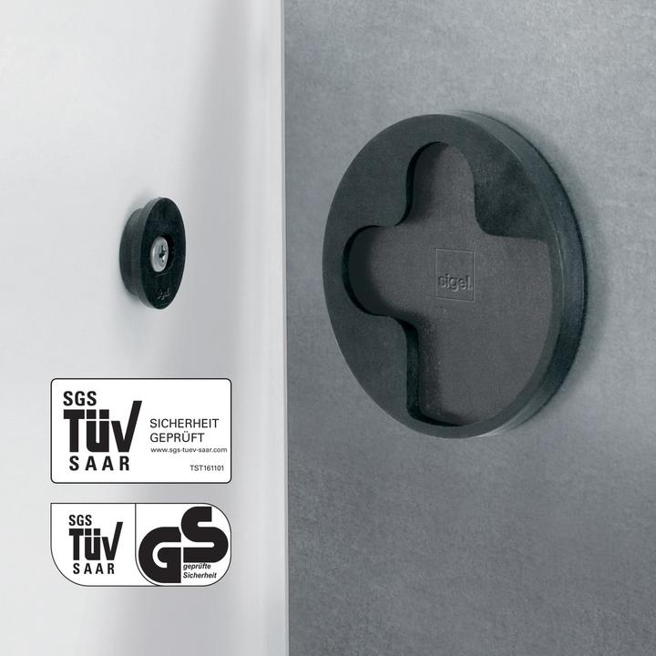 Actual product image Sigel Glass magnetic board Artverum with design (Magnet board, 60 x 40 cm)