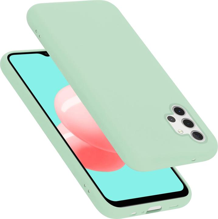 Actual product image Cadorabo TPU Liquid Silicone Case Cover (Samsung Galaxy A32 5G)