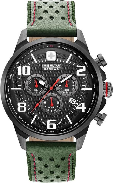 Image du produit Swiss Military Hanowa Chrono de l'aviateur (Montre analogique, 45 mm)