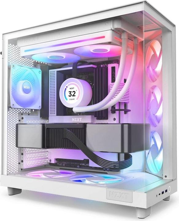 Actual product image NZXT F280 RGB Core white | Case fan (140 mm, 1 x)