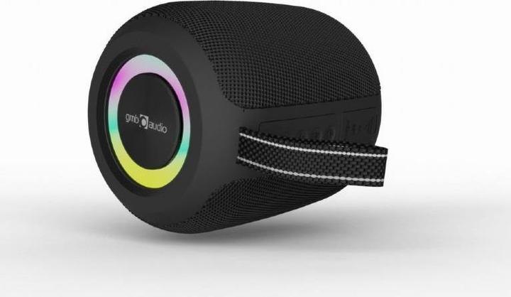Image du produit Gembird Enceintes filaires Enceintes portables||Noir|Portables/Sans fil|Bluetooth|SPK-BT-LED-05-BK (4 h, Fonctionnement sur batterie)