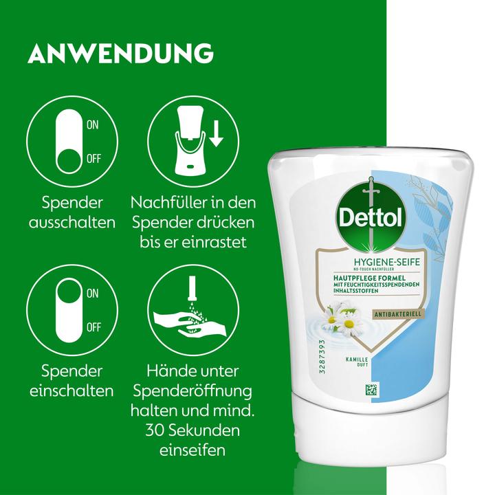Actual product image Dettol No-Touch (Liquid soap, 250 ml)