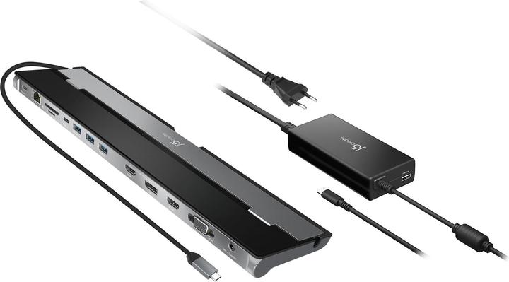 Produktbild j5Create USB-C Triple Display Docking (USB-C, 1 Ports)