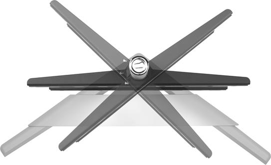 Image du produit One for All 70" TV Stand Design Table Top light (70", 40 kg)