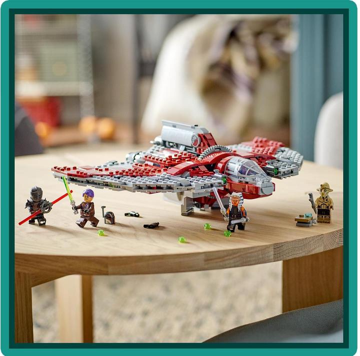 Produktbild LEGO Ahsoka Tanos T-6 Jedi Shuttle (75362, LEGO Star Wars)