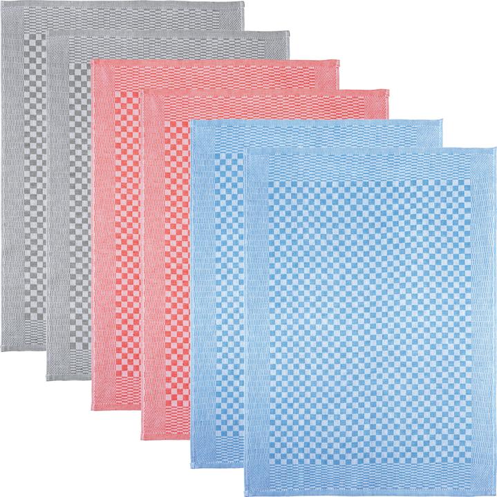 Kracht Pack de 6 chiffons de puits (45 x 70 cm)