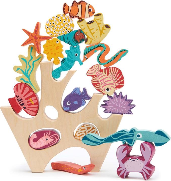 Actual product image Tender Leaf Toys Stapelspielzeug Korallenriff