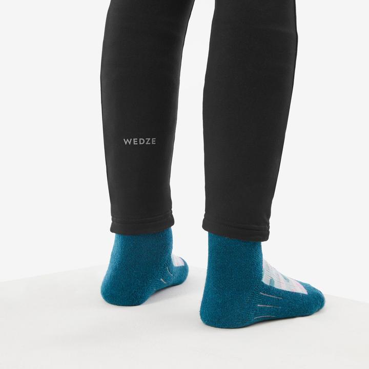 Produktbild Wedze Skiunterwäsche Funktionshose Kinder - BL 500 schwarz (164)