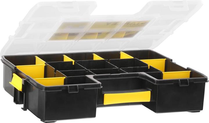 Actual product image Stanley Toolbox L with removable dividers