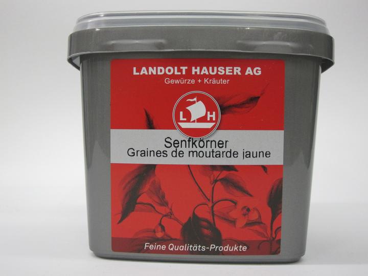 Produktbild Landolt Hauser Senfkörner gelb ganz in der LH Box (700 g)