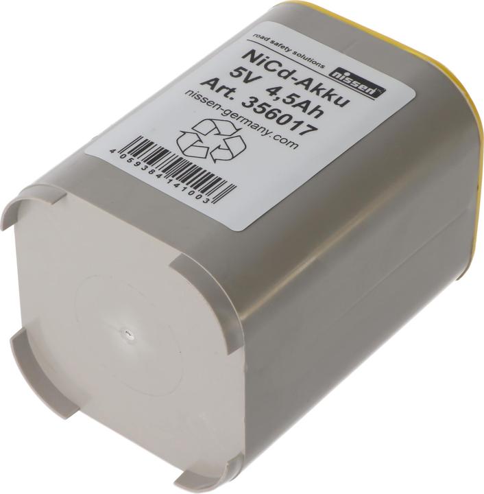 Produktbild Nissen Original Akku 4R25 NiCd 5 Volt 4,5Ah Nickel-Cadmium Akku Made in Germany (1 Stk., 4R25, 4500 mAh)