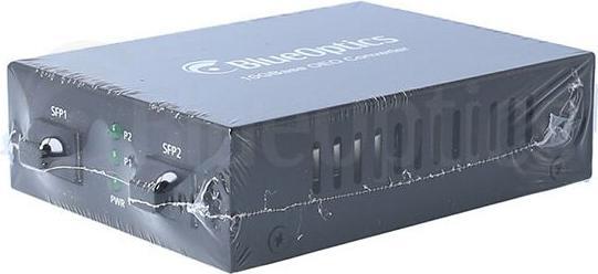 Produktbild BlueOptics 10G Ethernet Medienkonverter 2x SFP+ (SR & RJ45 30 Meter)