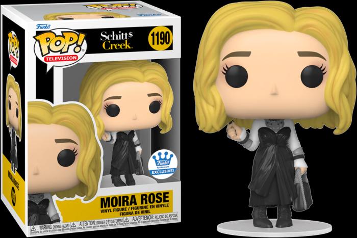 Actual product image Funko POP! Schitt's Creek Moira Rose in Garbage Bag Dress