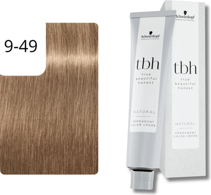 Produktbild Schwarzkopf Professional TBH Haarfarbe (9-49 Mittelblond Beige Violett)
