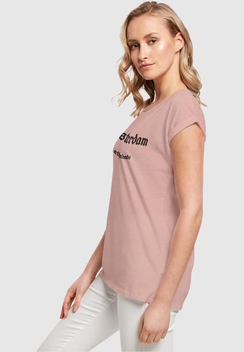 Actual product image Merchcode Ladies Amsterdam Extended Shoulder Tee - 113111 (M)