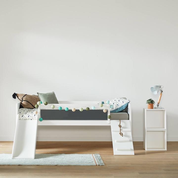 Actual product image Lifetime Kidsrooms Bunk bed Climb & Slide Combi 1 with deluxe slatted frame