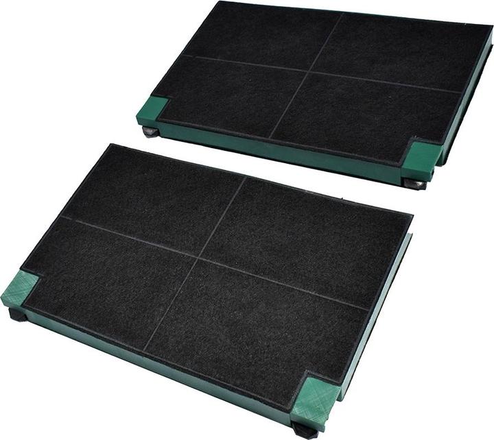 Produktbild Flickbee Long Life Aktivkohlefilter Set wie EFF552, 4055275533 für Electrolux Dunstabzugshaube