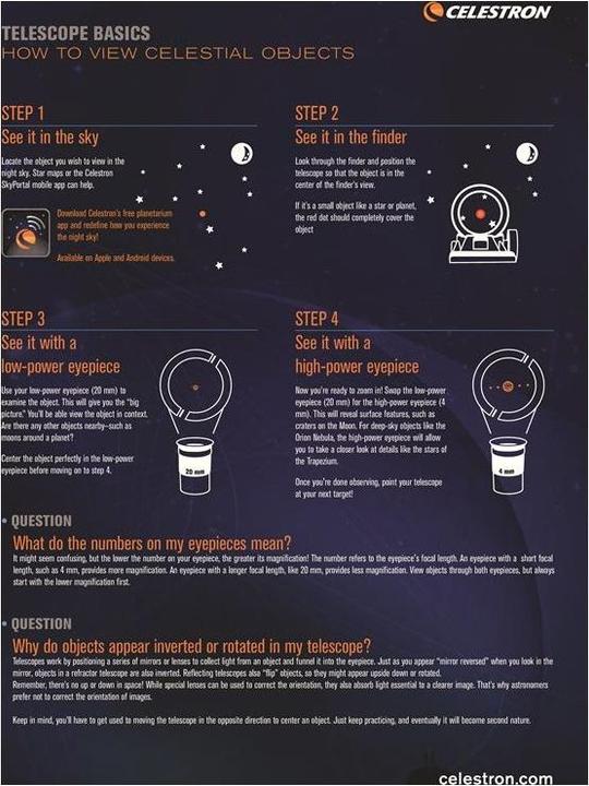Nutritional values and ingredients Celestron StarPointer Pro