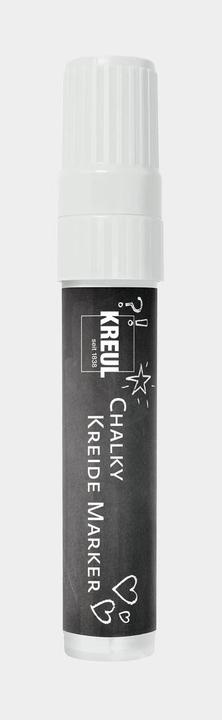 Immagine prodotto Kreul Pennarello a gesso Chalky, XXL, Biancaneve (Biancaneve, 15 mm, 1 x)