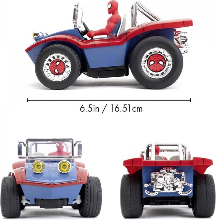 Produktbild Jada Marvel Spider-Man RC Buggy 1:24