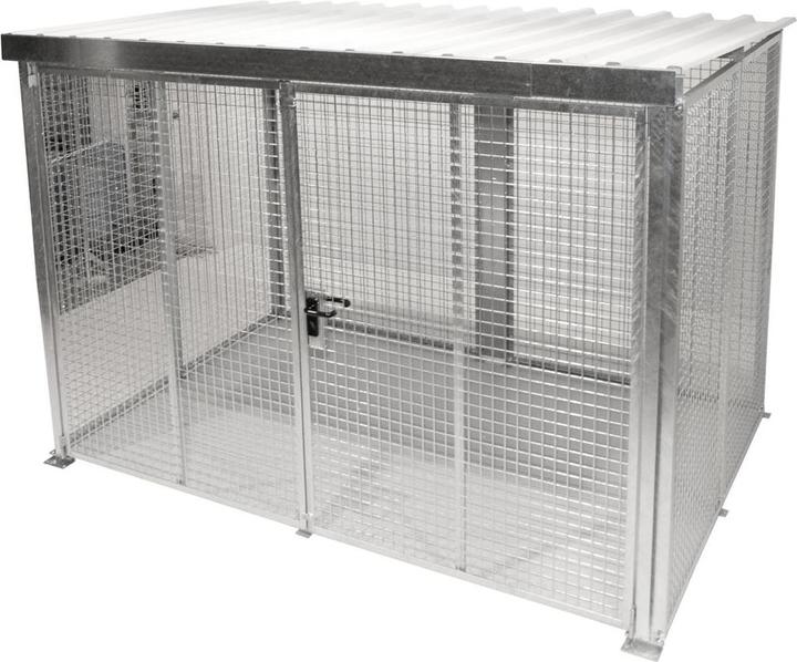 Produktbild eurokraft pro Gasflaschen-Gittercontainer