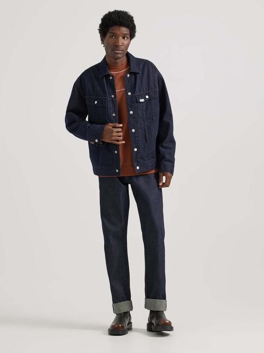 Actual product image Lee Denim jacket JMB Rider Jacket Inside Art (L)