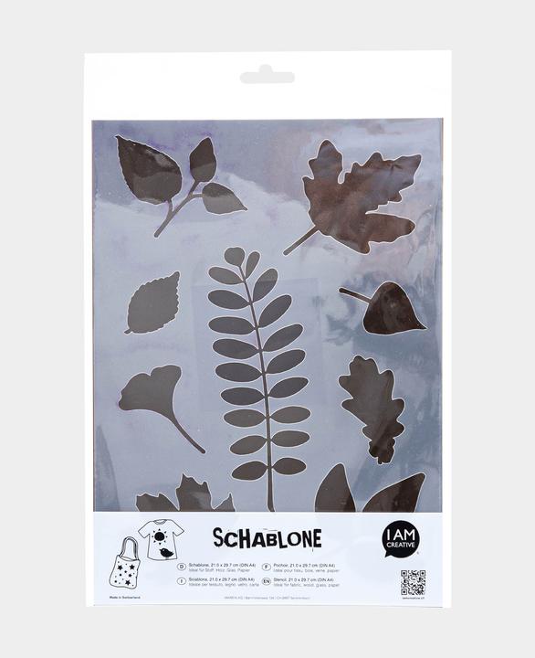 Produktbild I Am Creative Schablone Blätter, A4